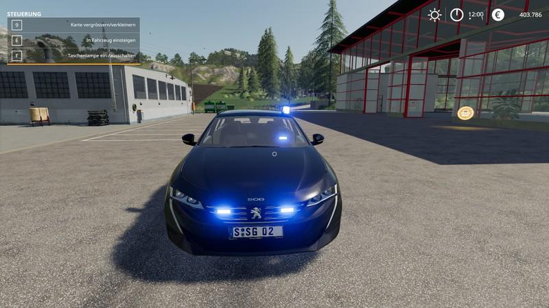 FS19 - Peugeot 508 SW 2019 Kripo V1.0