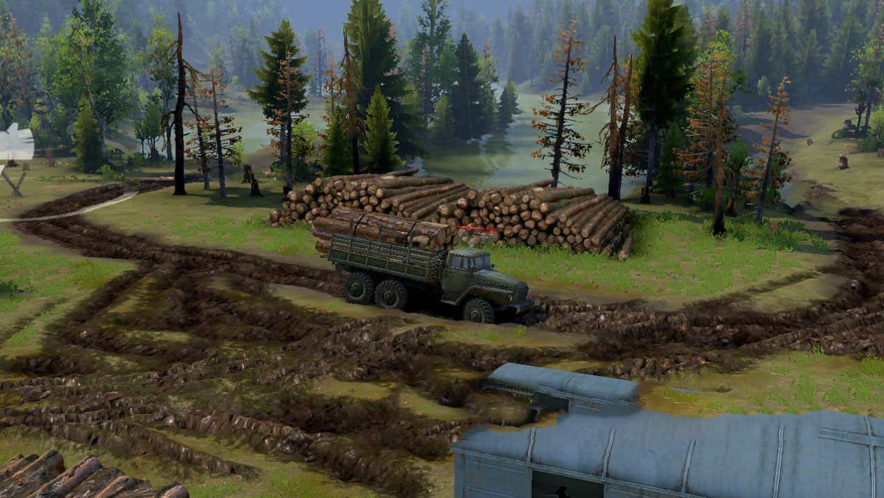 Spintires - Alien Work Map V1