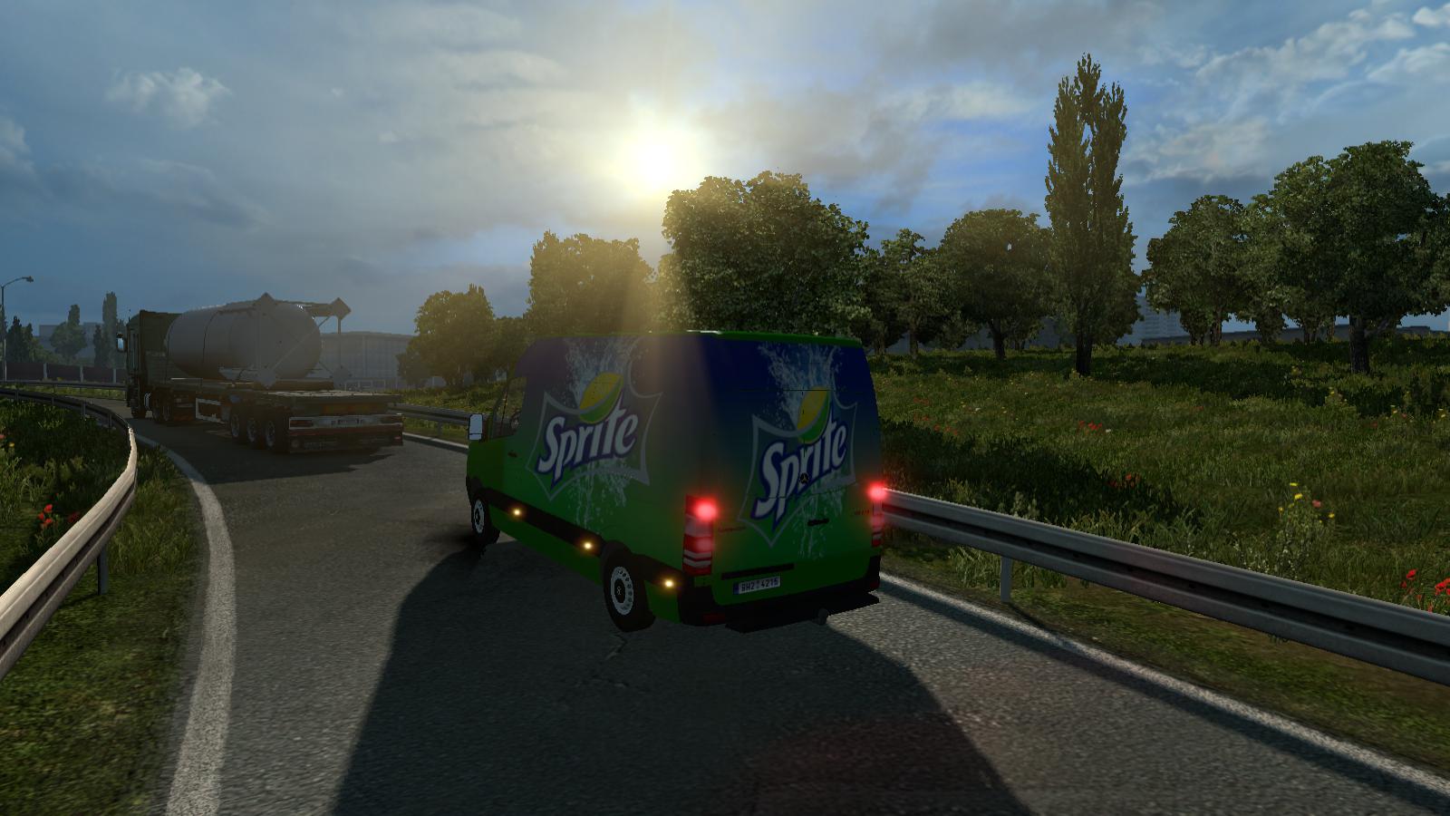 ETS2 - Fiat Ducato and Renault Kangoo in Traffic Mod V1.0 (1.35.X)