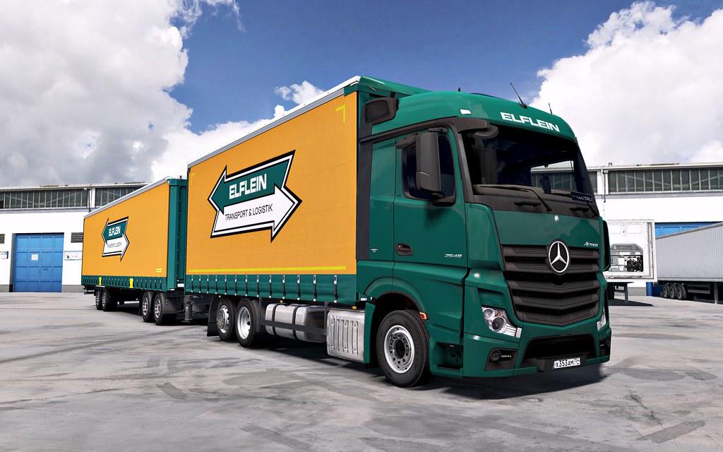 ETS2 Mercedes Actros MP4 Edit by Alex V1.5 (1.35.X