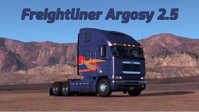ATS - Freightliner Argosy Truck V2.5 (1.37.x)