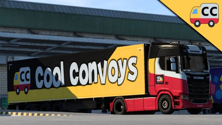 ETS2 - Cool Convoys Truck & Trailer Skinpack V1.0 (1.40.x)