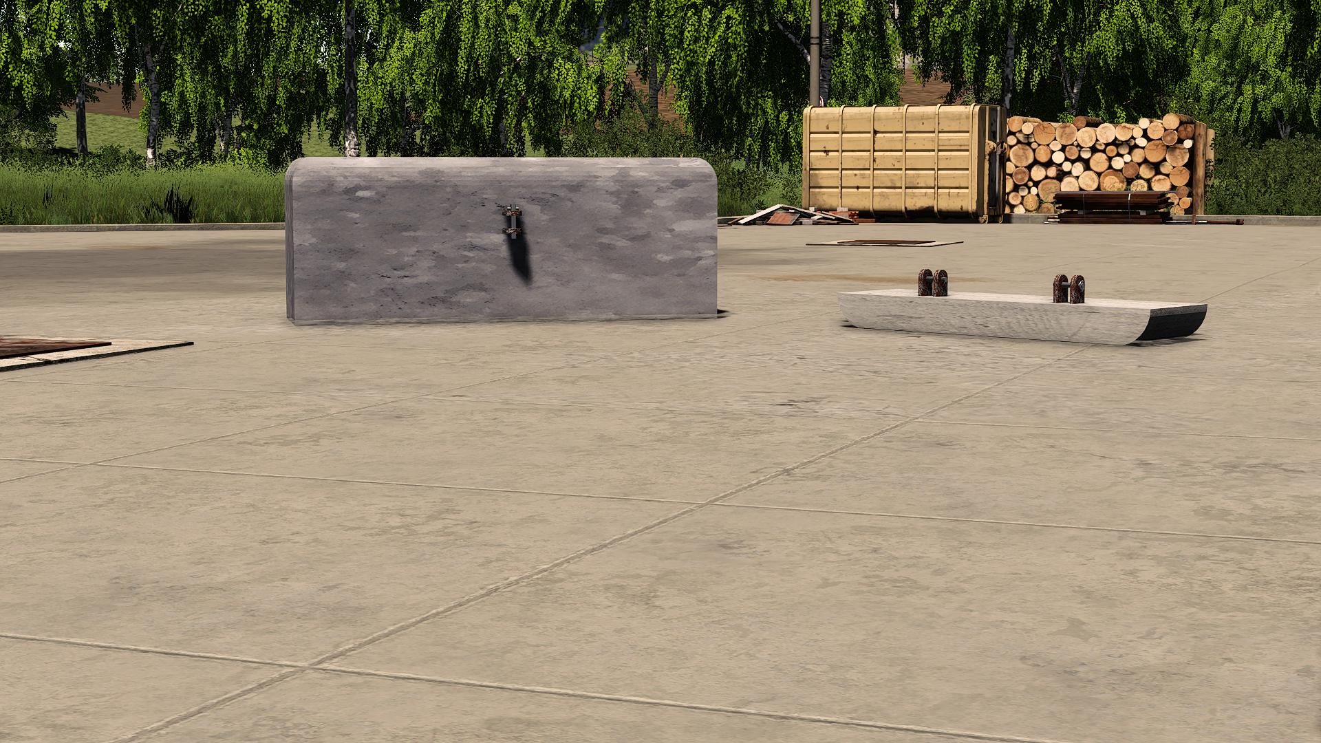 FS19 - Heckgewichte Pack V1.0