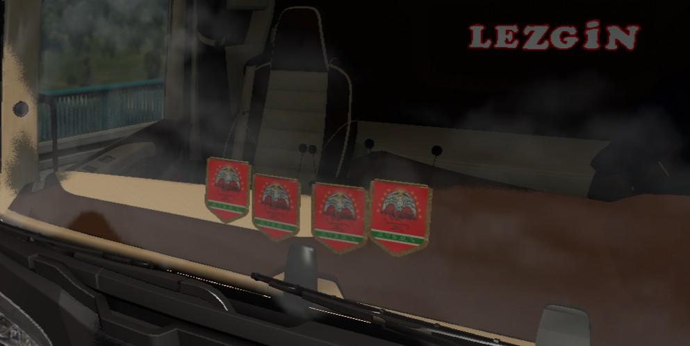 ETS2 - Pennant with Flag (1.38.x)