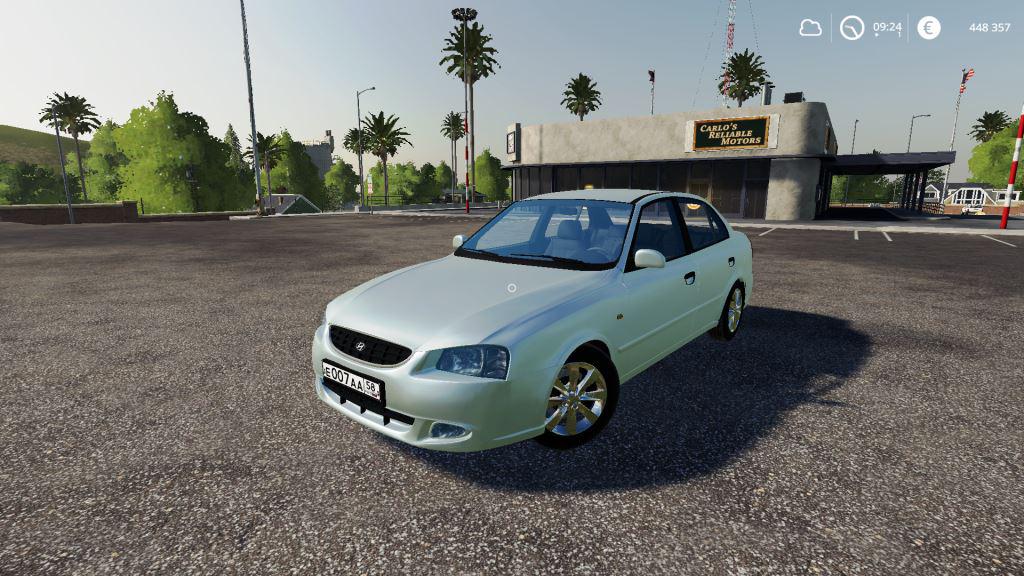 FS19 - Hyundai Accent Car Mod V1.0
