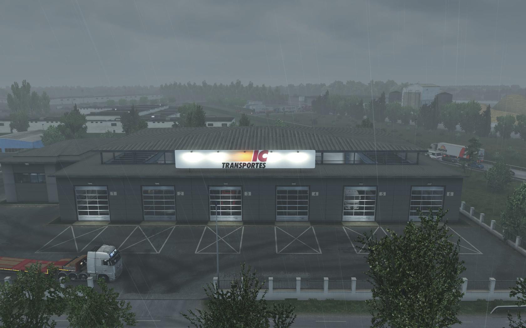 ETS2 - IC Transportes Garage Mod (1.39.x)