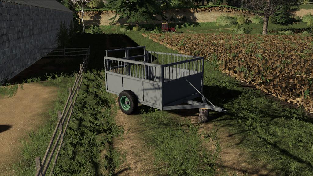 FS19 - Old Cattle Trailer V1.0