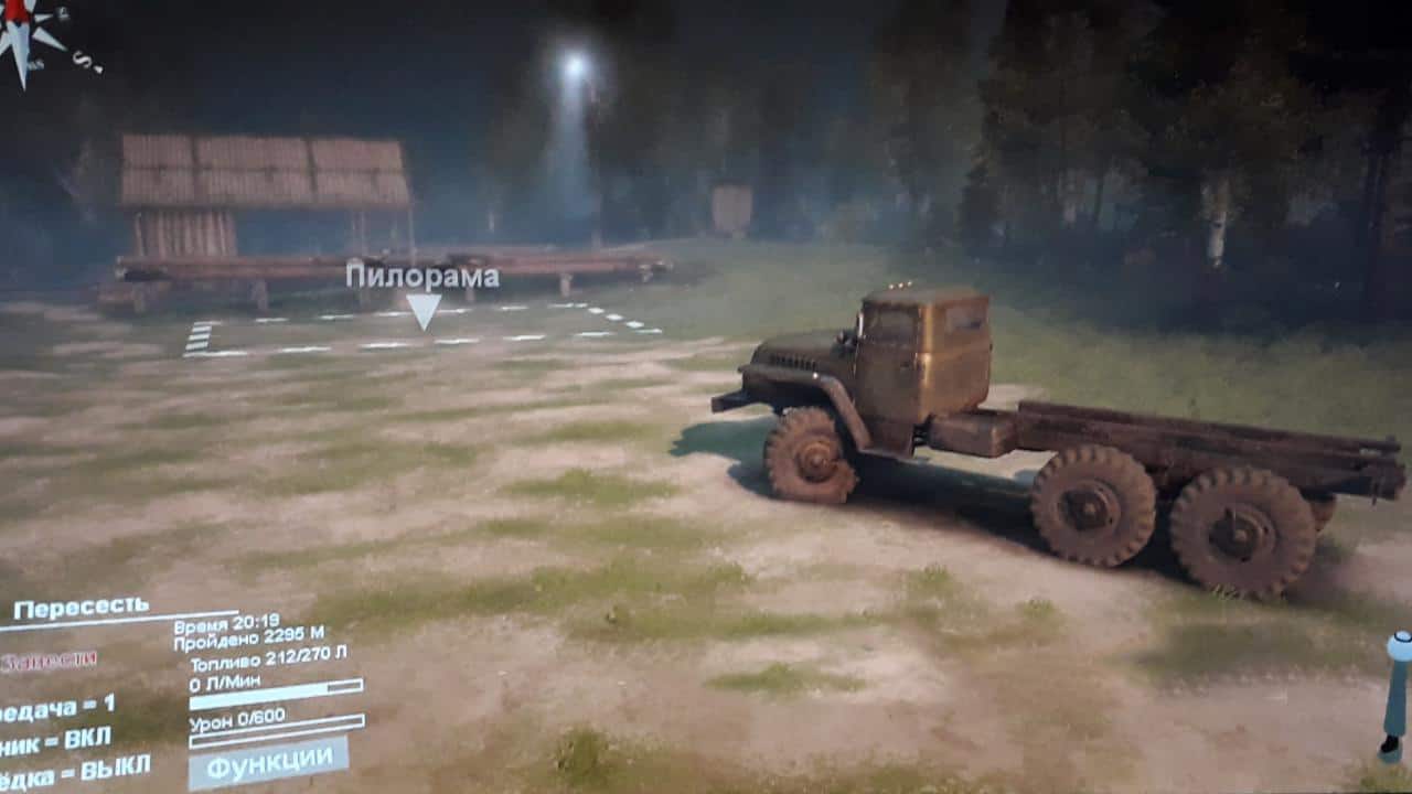 Spintires:Mudrunner - Hard Worker Map
