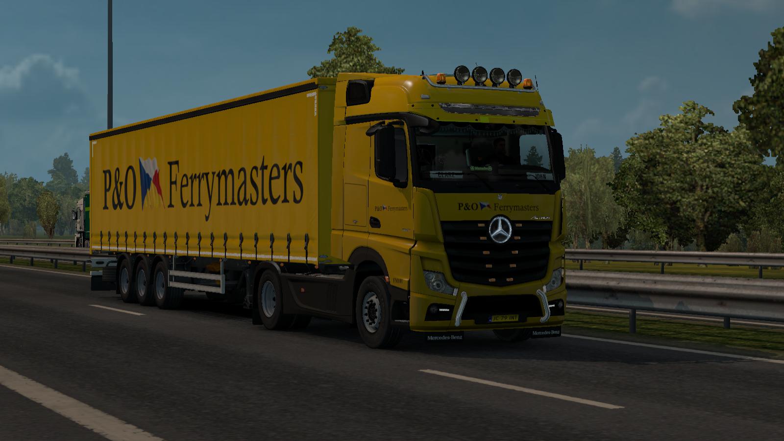 ETS2 - P&O Ferrymasters (1.35.X)