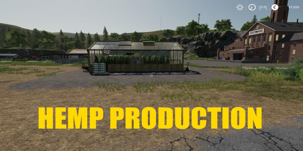 FS19 - Hemp Production V1.0