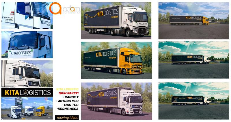 ETS2 - Kita Skin Pack V1.0 (1.39.x)