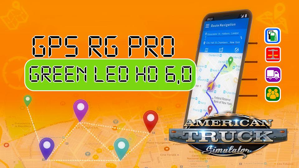 ATS - GPS RG Pro Green Led HD V6.0 (1.39.x)