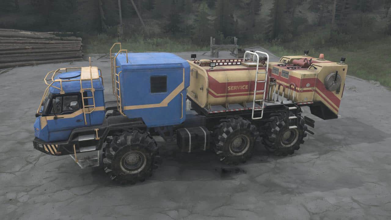Spintires:Mudrunner - Azov 4220 Antarctic Truck V02.07.20