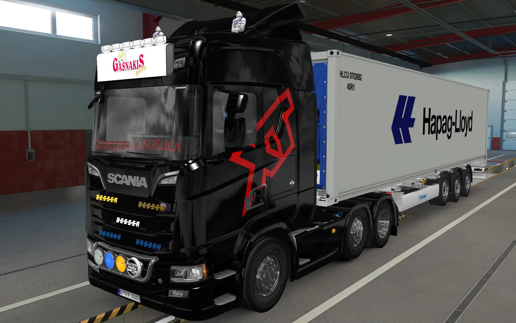 ETS2 - Big Lightbox Scania R And S 2016 Gasnakis Juice (1.39.x)