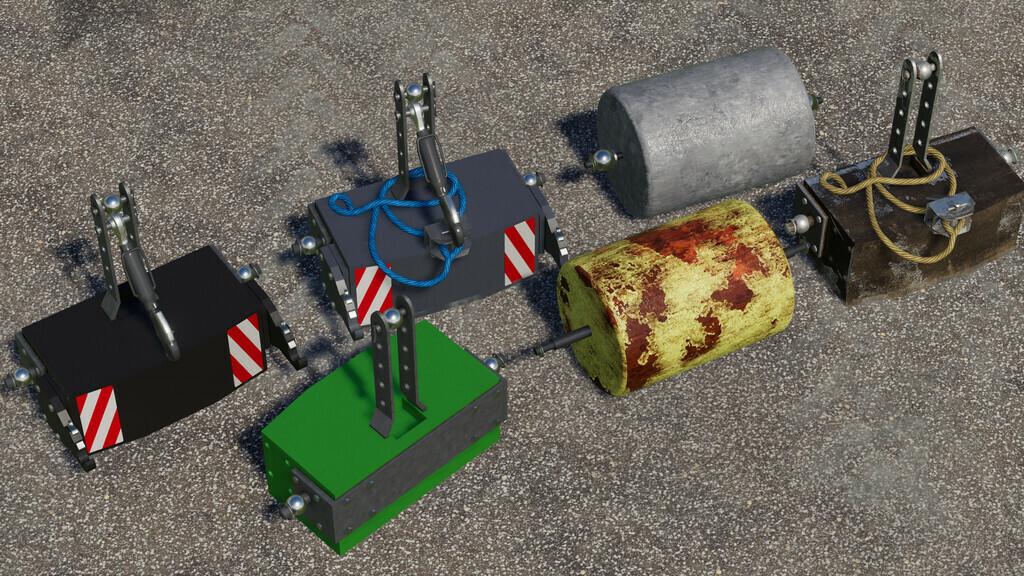 FS19 - Weight Pack 500-750 Kg V1.1