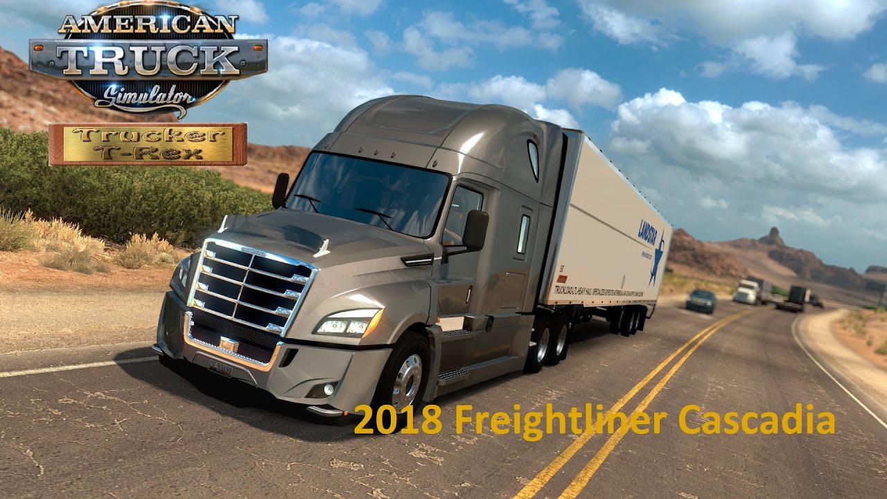 ATS - Freightliner Cascadia 2018 Truck V1.13 Fix (1.35.x)