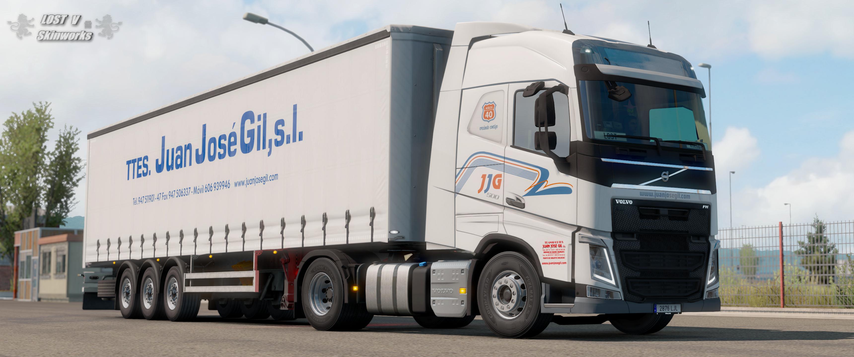 ETS2 - Juan Jose Transportes Skinpack V1.0 (1.39.x)