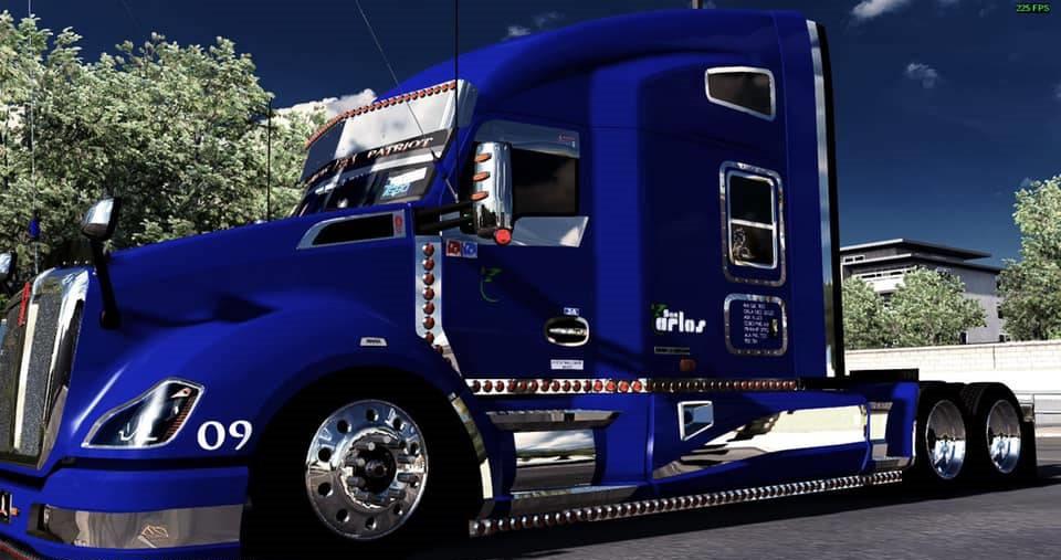 ATS - Kenworth T680 Mexicanisimo Custom V1.0 (1.37.x)