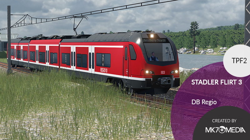 Transport Fever 2 - DB Regio Stadler FLIRT 3