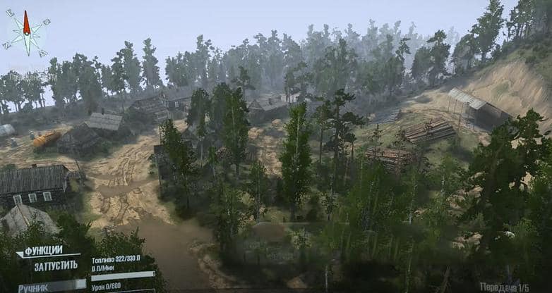 Spintires:Mudrunner - Somewhere In The Wood Map V1