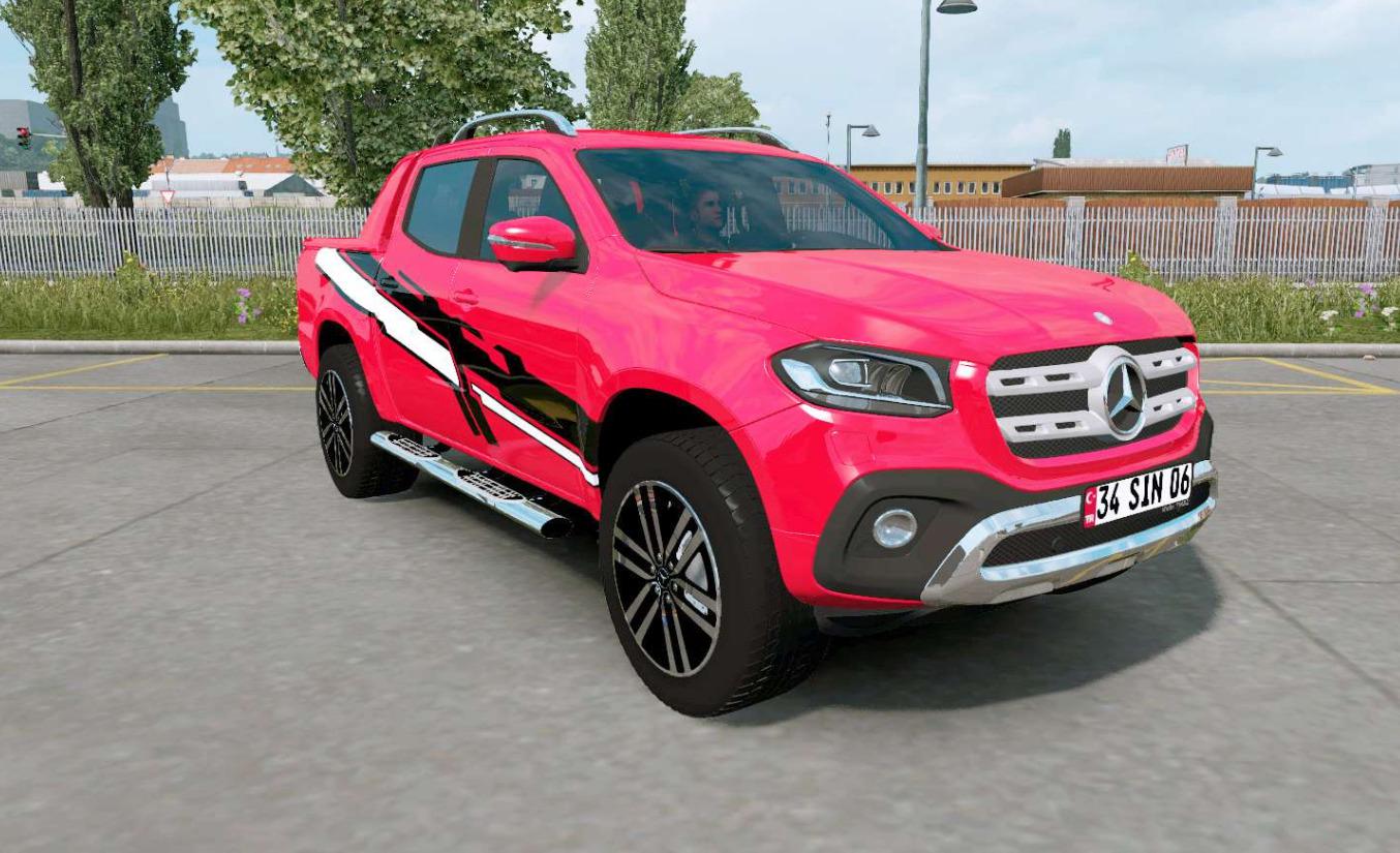 ETS2 - Mercedes-Benz X 250d 4matic Power (Br.470) 2018 (1.36.x)