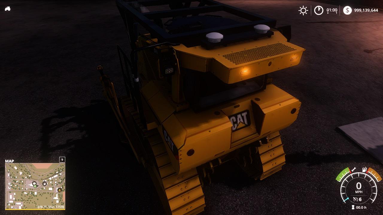 FS19 - Cat D8T Dozer Strobes V1.0