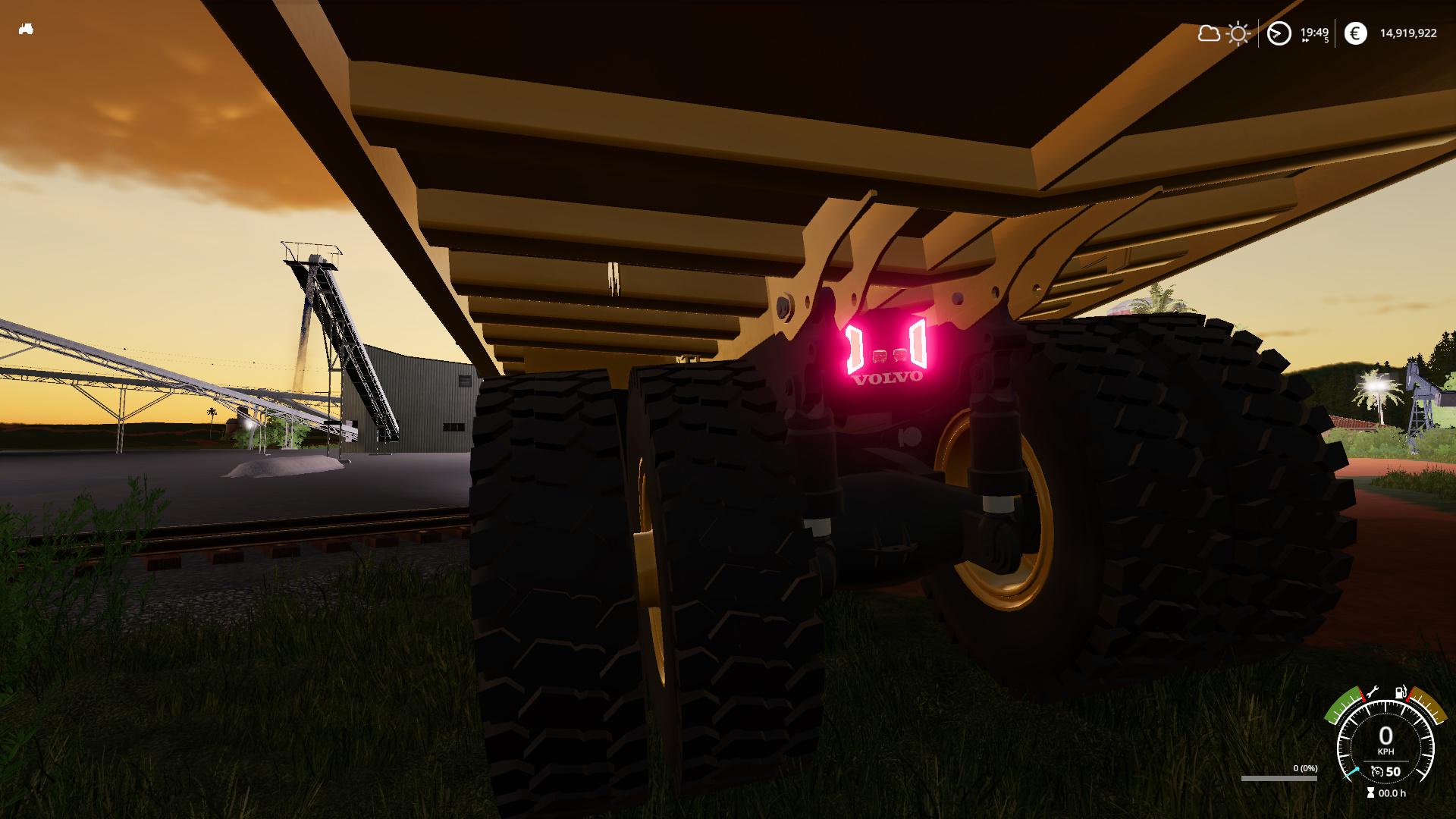 FS19 - Volvo R-100E Mining Truck V1.0
