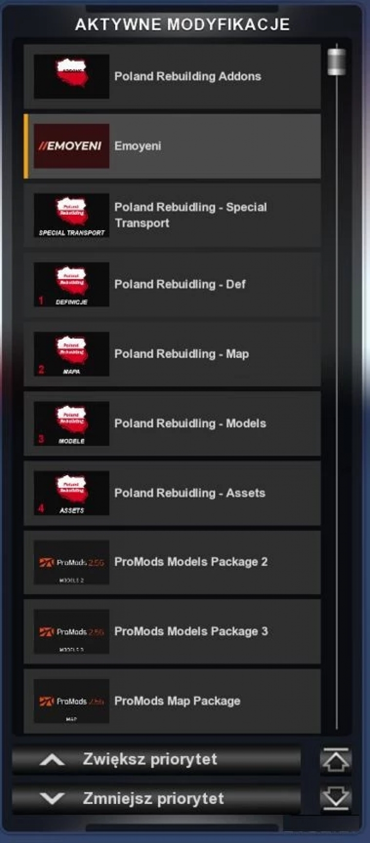 ETS2 - Poland Rebuilding Addons V1.0 (1.41.x)