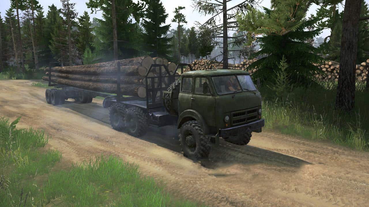 Spintires:Mudrunner - Maz 515M / 505 Truck V1.0