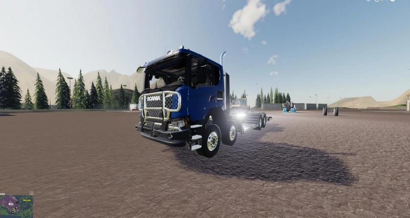 FS19 - Scania Forestry Equipment Pallet Truck V1.0