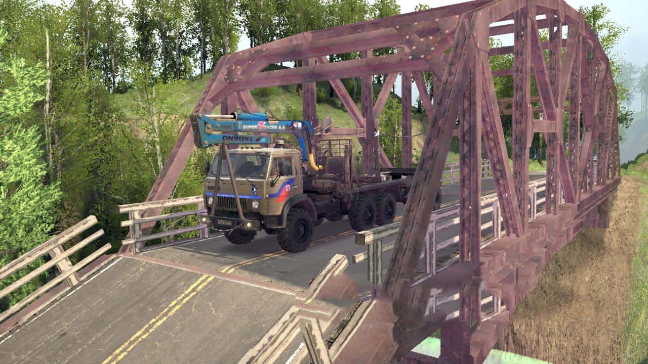 Spintires:Mudrunner - Mulberrys Hometown Map V1.0