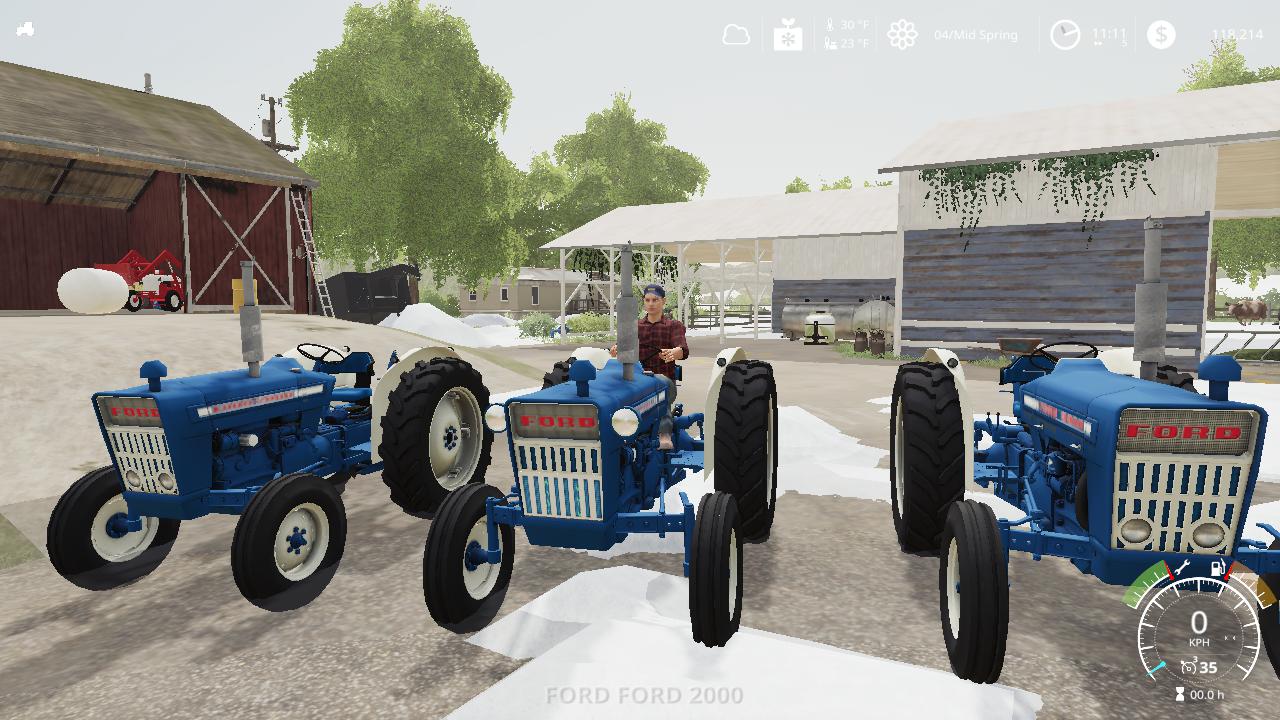 FS19 - Ford 2000 NA Tractor V1.0