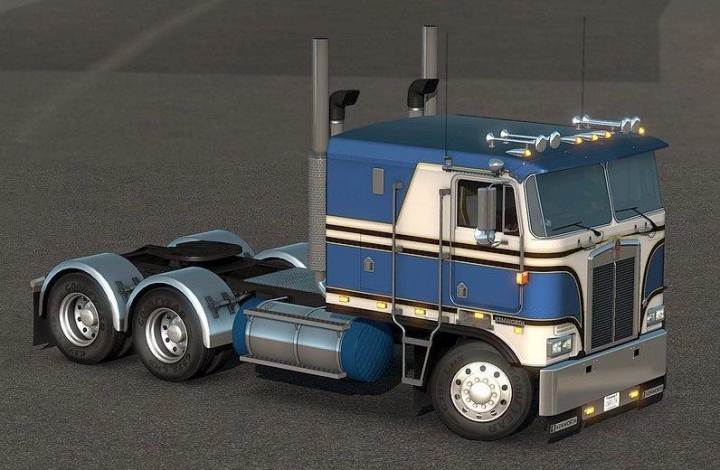 ATS - Kenworth К100-E Truck V1.2.2 (1.41.x)