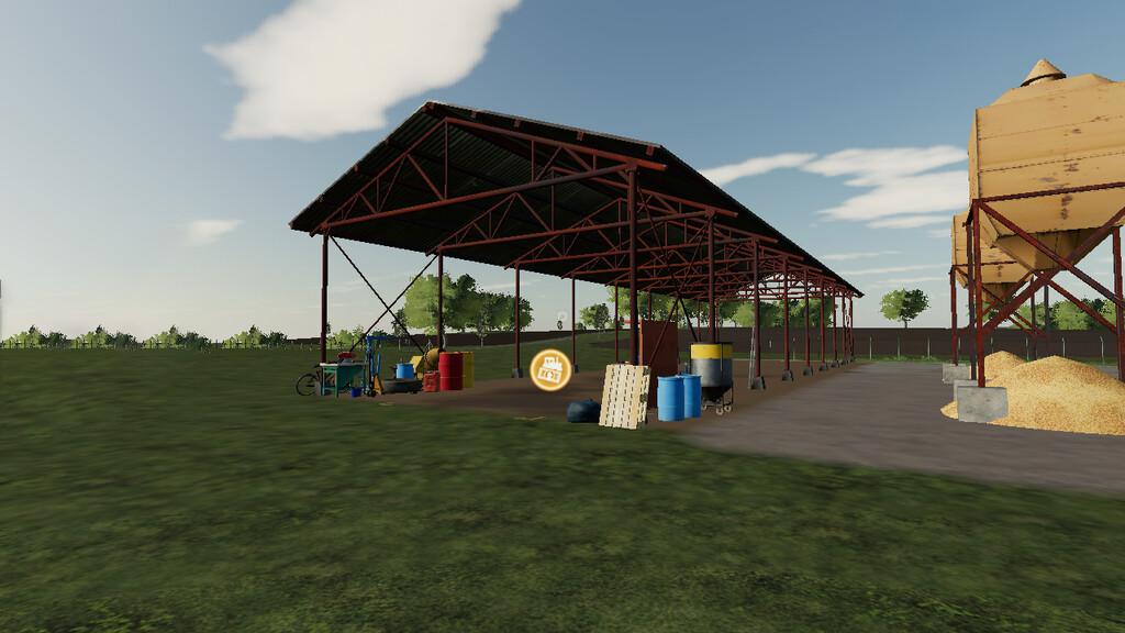 FS19 - Hungarian Workshop And Shed V1.0