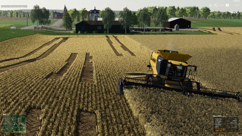 FS19 - Claas Lexion Harvester Mod V1.0