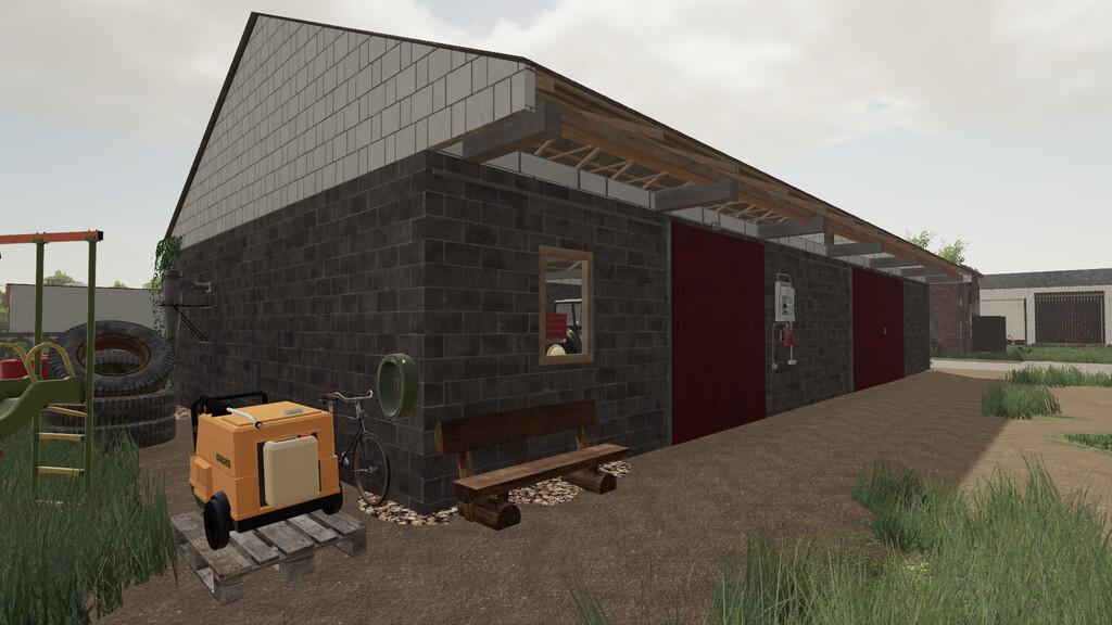 FS19 - Garage for Machines V1.0