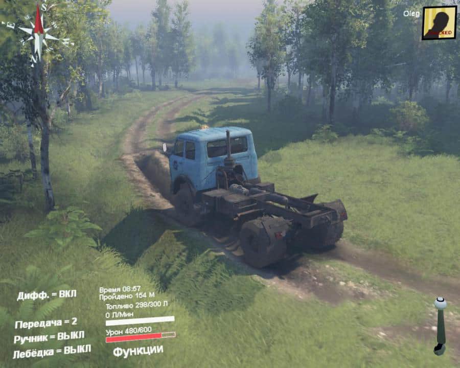 Spintires - I am in The Village Map V0.1