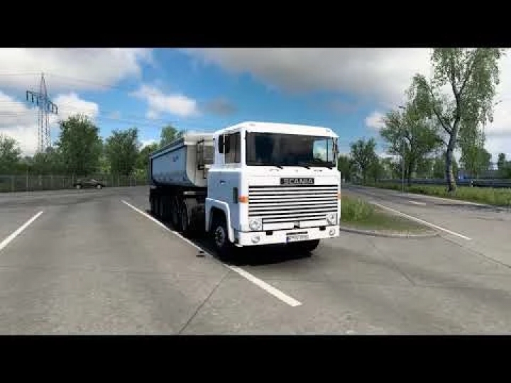 ETS2 - Scania 1 Series V8 Stock Sound V1.0 (1.41.x)
