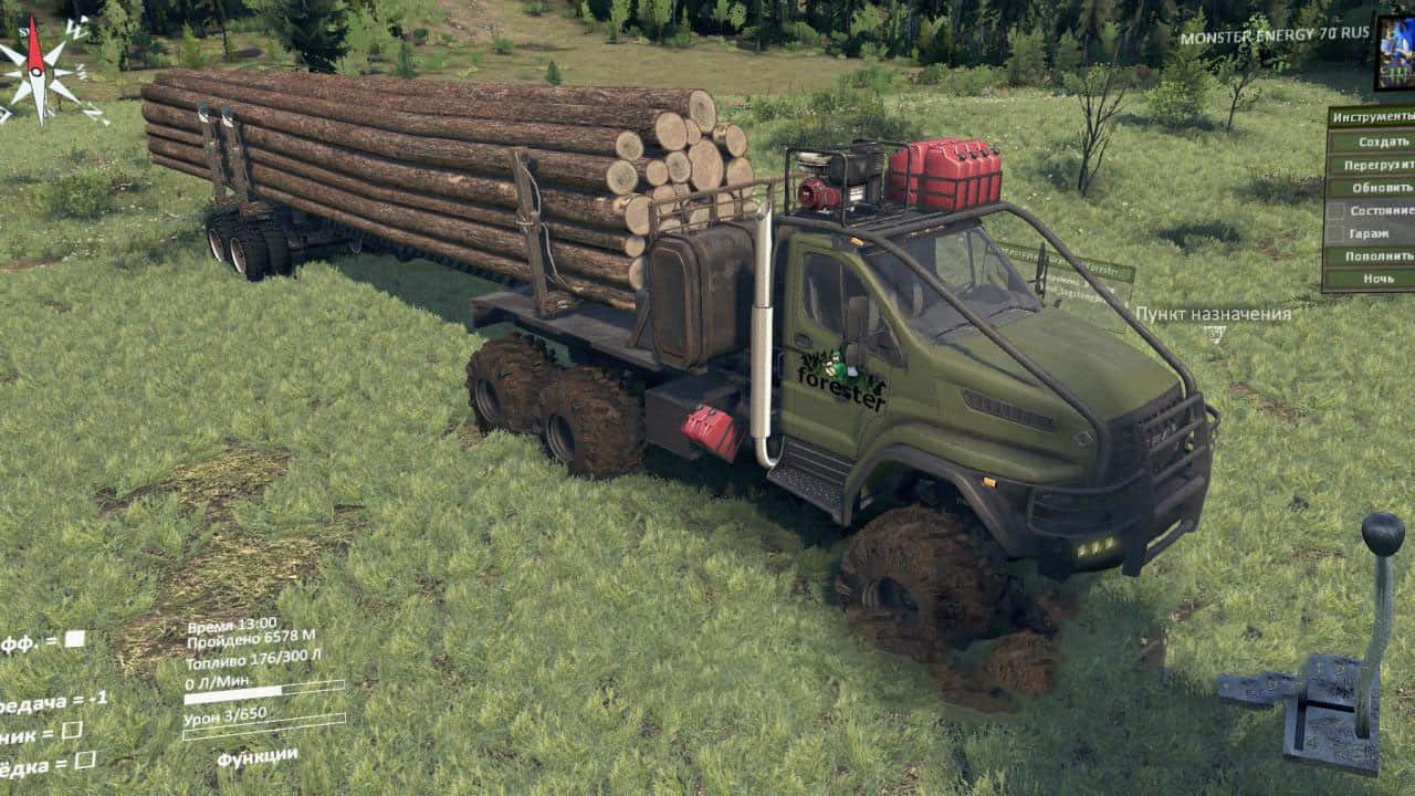 Spintires - Ural Next Forester V1