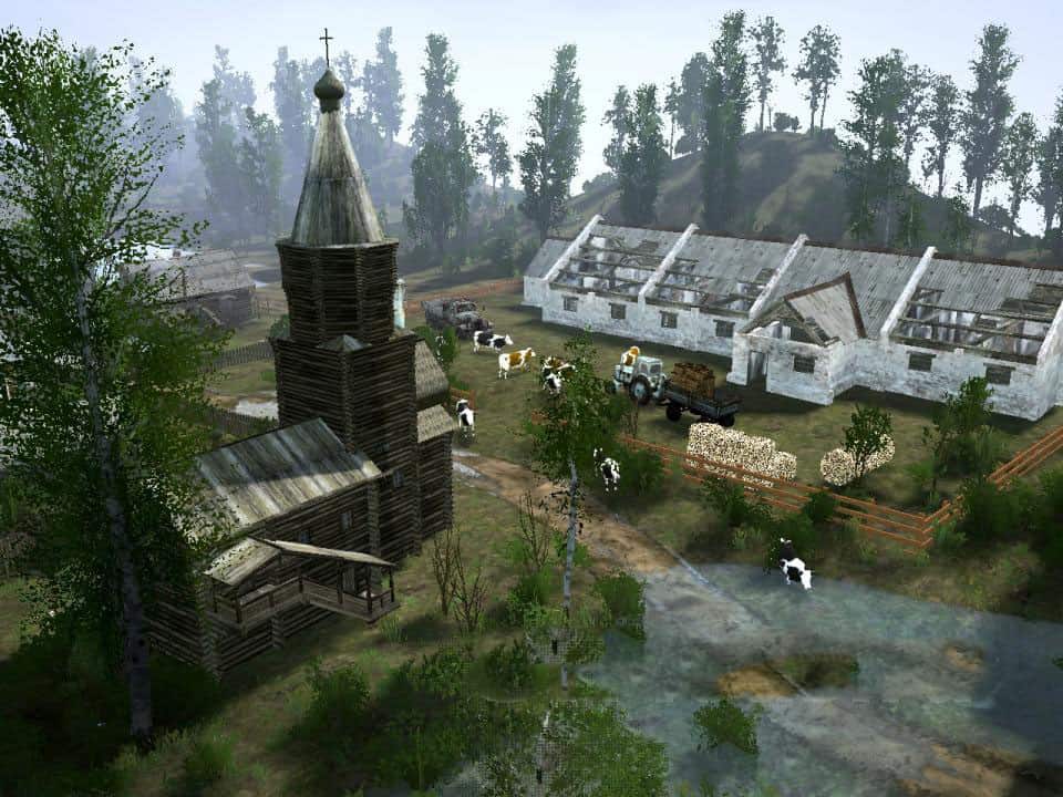 Spintires:Mudrunner - Dam Map V1