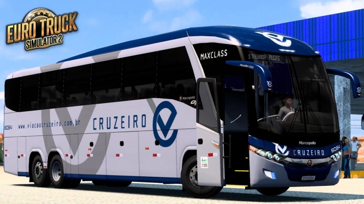 Mod Ônibus. Euro Truck Simulator 2 , Mod Bus