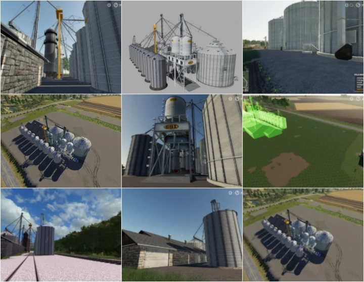 FS19 - Placeable Granary Sellpoint V1.0