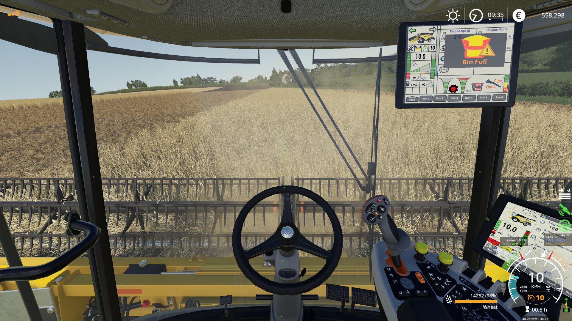 FS19 - New Holland Cr 10.90 Extended Hud v1.0