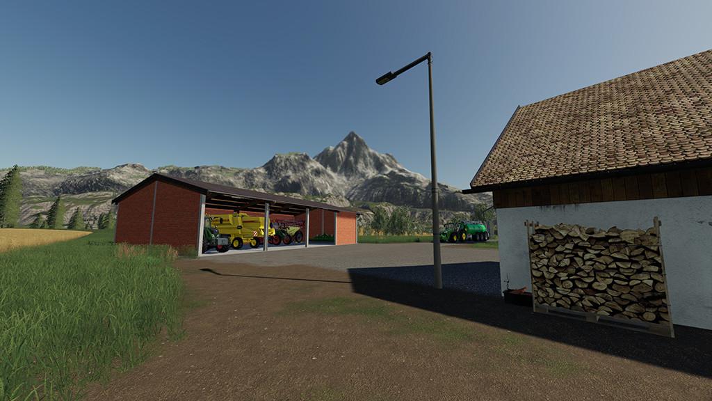 FS19 - Placeable Openshed V1.1
