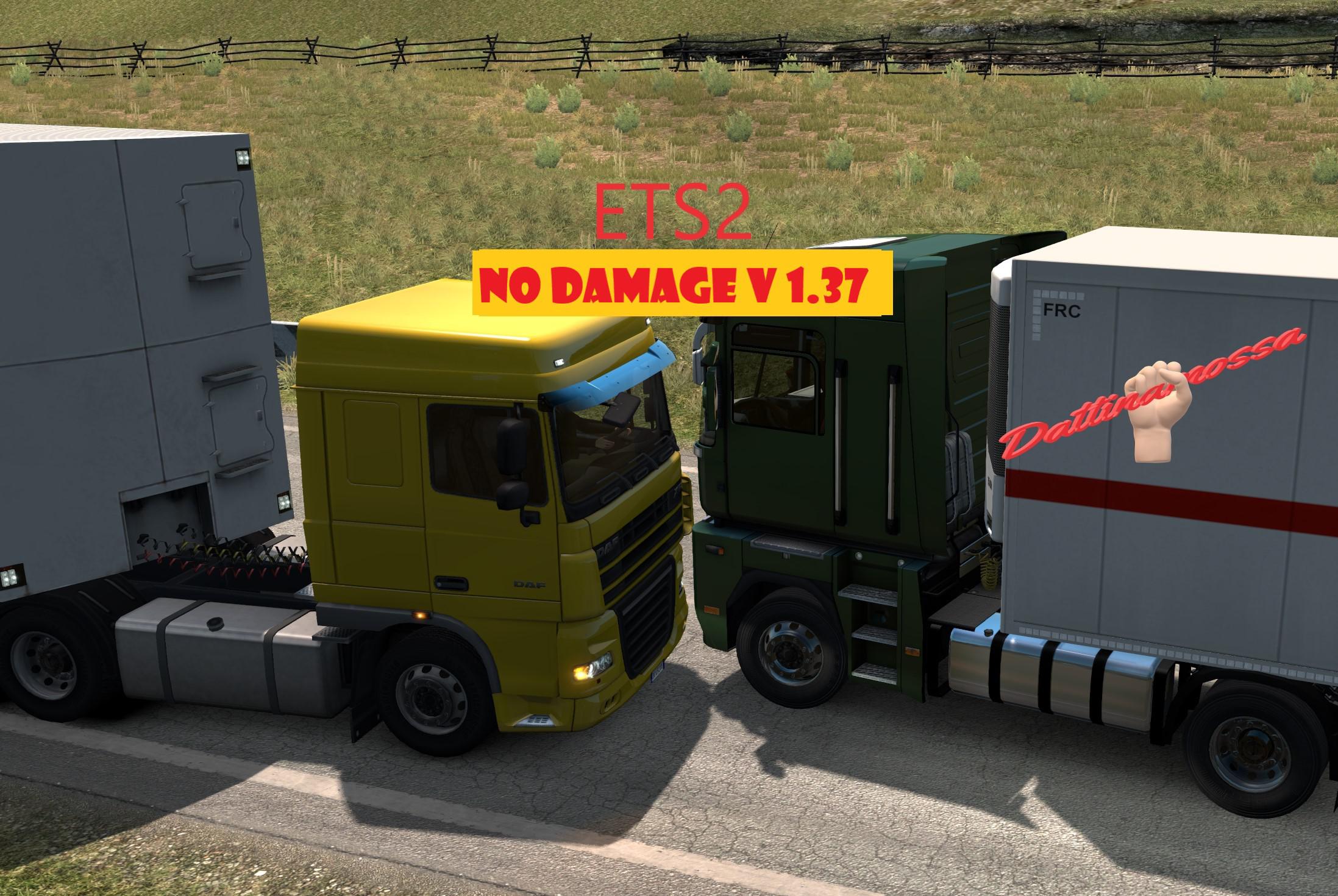 ETS2 - No Damage Mod (1.37.x)