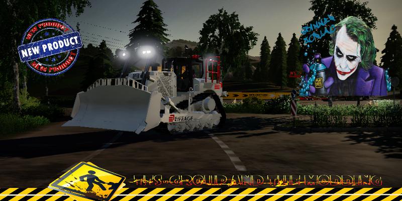 FS19 - Bulldozer D8T Eiffage V1.5