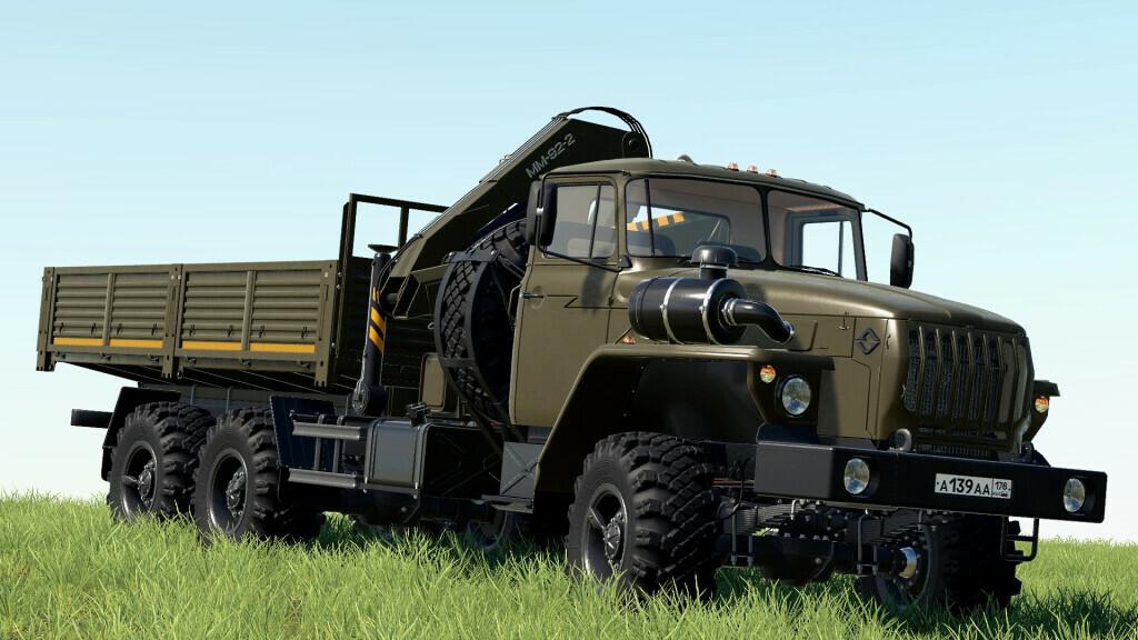 FS19 - Ural 4320-60 Loader Crane V1.0.1.1