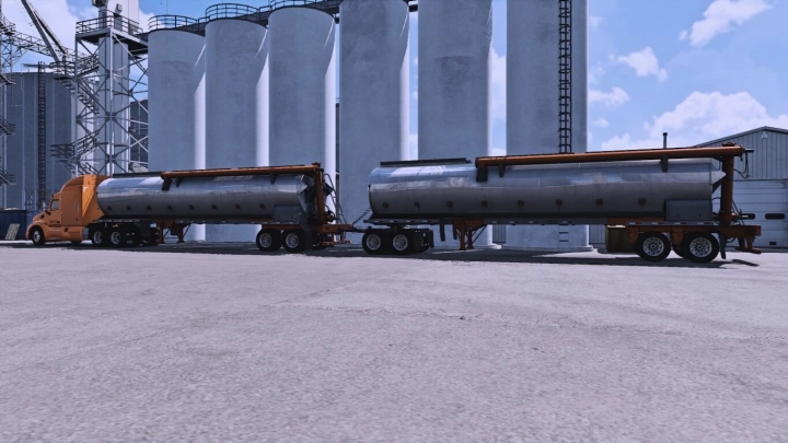 ATS - SCS Bulkfeed Trailer Double Ownable V1.0 (1.40.x)