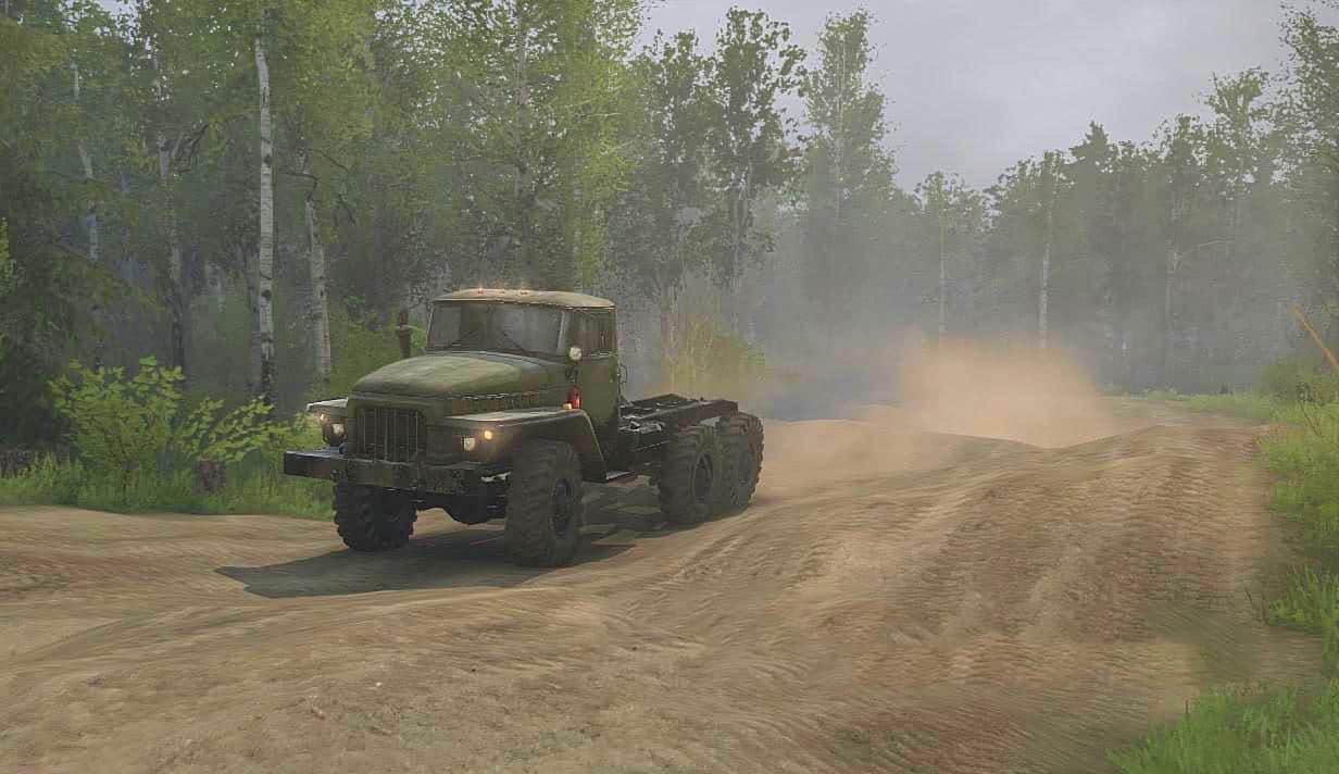 Spintires:Mudrunner - Deaf Marsh Map V1.0