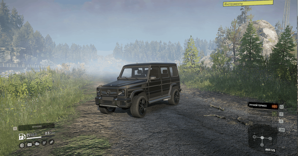 SnowRunner - Gelandewagen G63 AMG V1.0